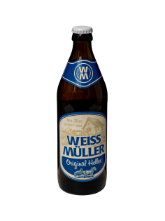 Пиво Weissmuller Original Helles светлое, 0.5л