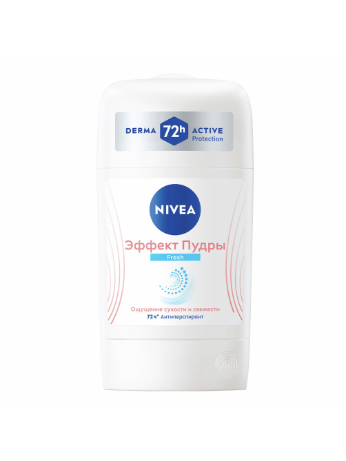 Антиперспирант-стик Nivea Эффект пудры Fresh, 50мл