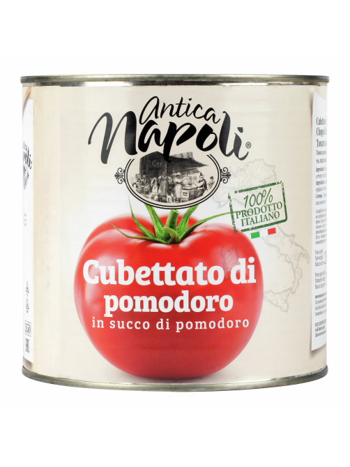 Томаты Antica Napoli кубики в томатном соке, 2.5кг
