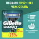 Кассеты для бритья Gillette Mach 3, 12шт