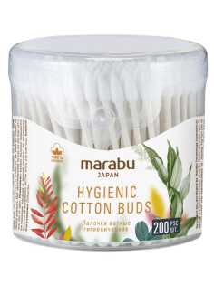 Палочки ватные Marabu Japan, 200шт