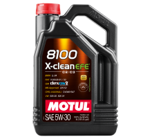 Масло моторное синтетическое Motul 8100 X-clean Fe 5W-30, 4л