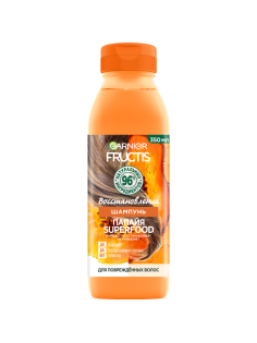 Шампунь Garnier Fructis Папайя Superfood Восстановление для поврежденных волос, 350мл