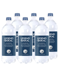 Вода Legend of Baikal негазированная, 1л x 6 шт