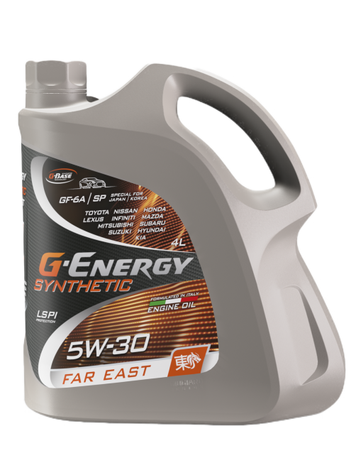 Масло моторное G-Energy Synthetic Far East 5W-30, 4л