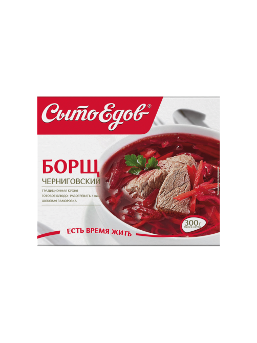 Борщ Сытоедов Черниговский замороженный, 300г