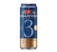 Пиво Балтика №3 Классическое, 0.45л