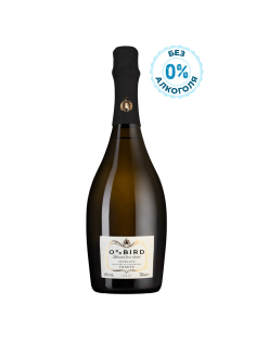 Вино игристое безалкогольное Oddbird Spumante белое сухое, 0.75л