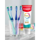 Зубная щетка Colgate 360 удаление бактерий средняя 4в1 2+2шт