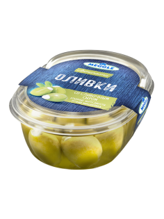 Оливки Meggle со сливочным сыром, 210г