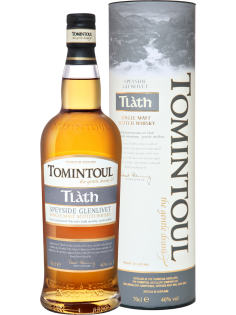 Виски шотландский Tomintoul Tlath Speysid Glenliv 3 года в подарочной упаковке, 0.7л