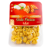 Равиоли Solo Fresco с курицей и моцареллой, 250г