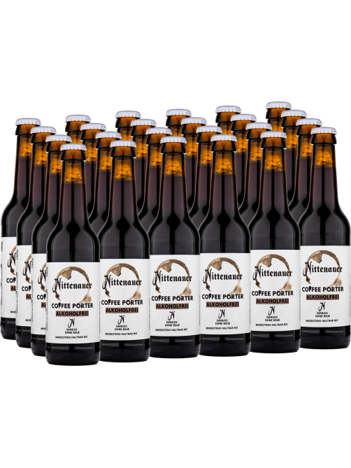 Пивной напиток Nittenauer Coffee Porter безалкогольный, 0.33л