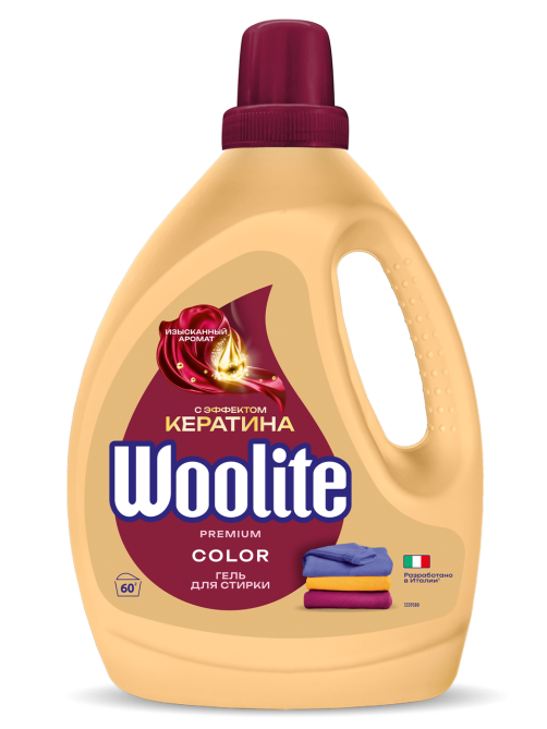 Гель для стирки Woolite Premium Color, 3л