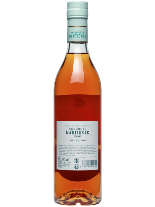 Коньяк Francois de Martignac VS в подарочной упаковке, 0.5л