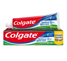 Зубная паста Colgate тройное действие, 150мл