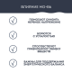 Йогурт питьевой Neo манго-малина 1.5%, 260г