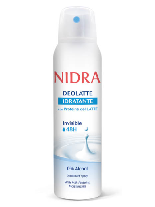 Дезодорант-спрей Nidra Idratante Invisible, 150мл