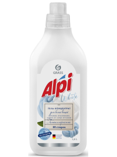 Гель-концентрат Grass Alpi для белых вещей, 1.8л