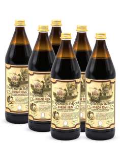Квас Афанасий Старомонастырский живой, 1л x 6 шт