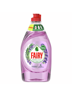 Средство для мытья посуды Fairy Pure&Clean лаванда и розмарин, 450мл