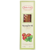 Макароны спагетти Dalla Costa Spaghetti Al Pomodoro E Spinaci с томатами и шпинатом, 500г