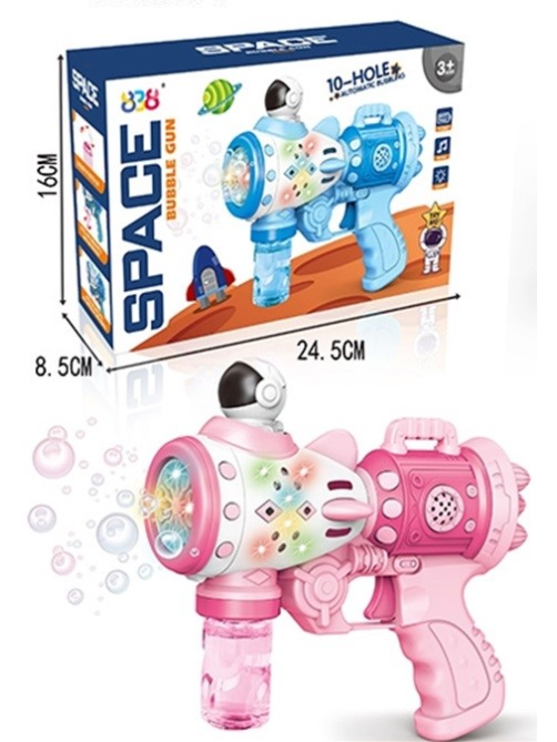 Бластер 1Toy Космонавты для мыльных пузырей