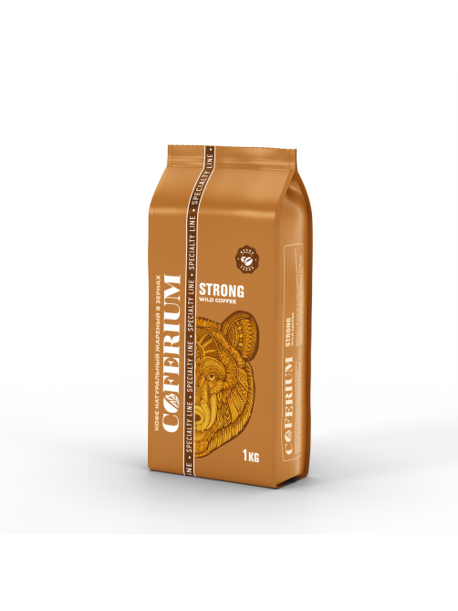 Кофе Coferium Strong в зернах, 1кг