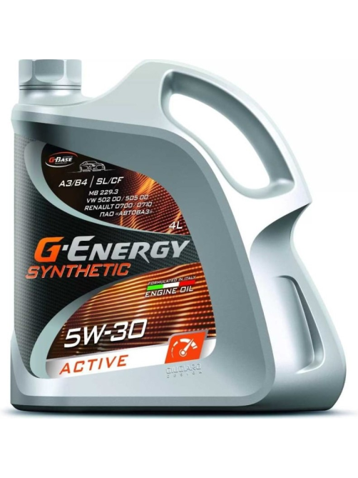 Масло моторное G-Energy Synthetic Active 5W-30, 4л