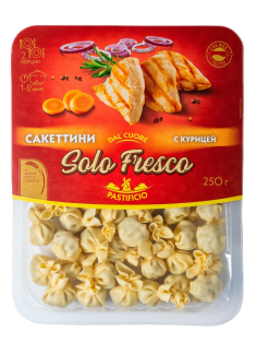 Сакеттини Solo Fresco с курицей, 250г