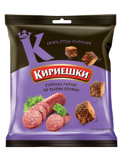Сухарики Кириешки салями, 40г