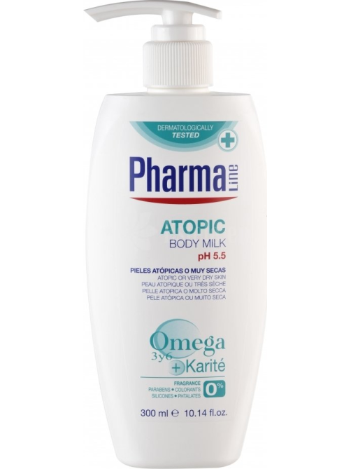 Молочко для тела Pharmline Atopic, 300мл