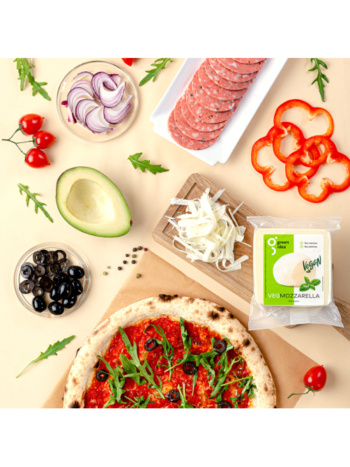 Сырный продукт Green Idea Vegmozzarella Моцарелла, 200г