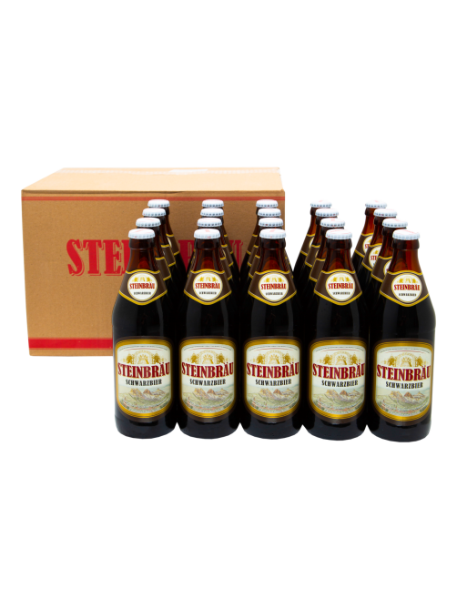 Пиво Steinbrau Schwarzbier, 0.5л