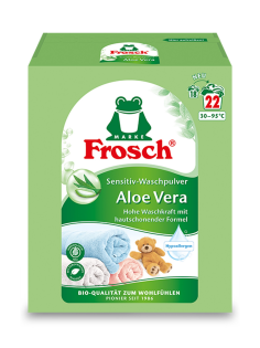Стиральный порошок Frosch Алоэ вера для цветного белья, 1.45кг