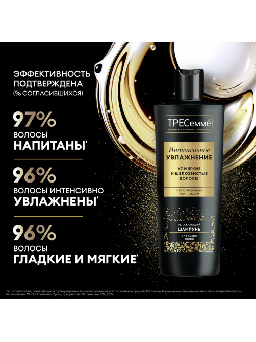 Шампунь Тресемме Интенсивное увлажнение для сухих волос, 400мл