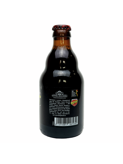 Пивной напиток Kasteel Van Honsebrouck Rougue Эль вишневый темный, 0.33л