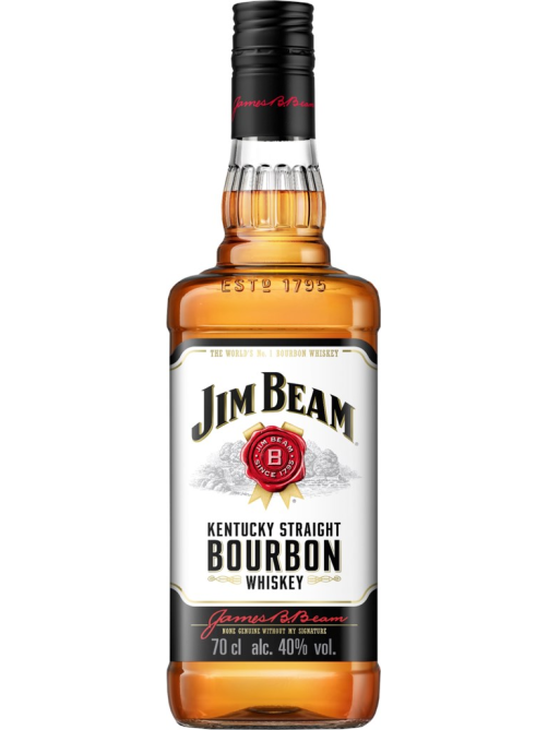 Виски Jim Beam Bourbon White Label, 0.7л