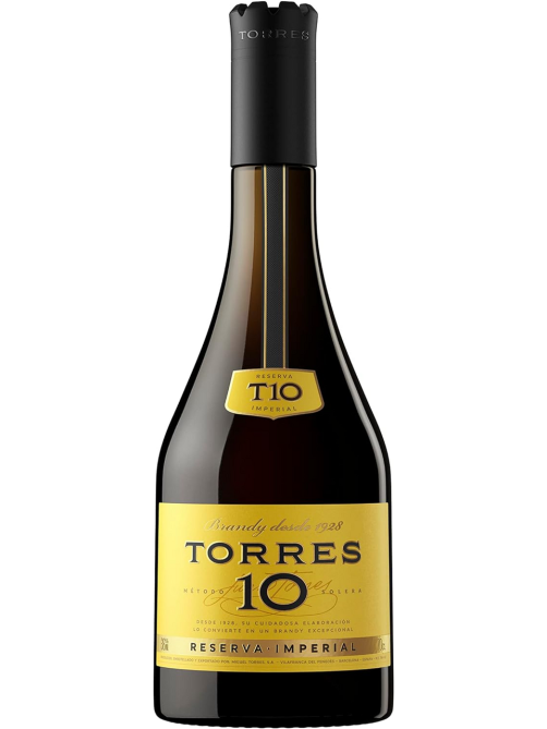 Бренди Torres 10 Gran Reserva в подарочной упаковке, 0.7л