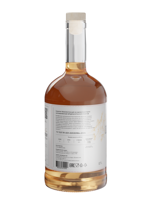 Напиток безалкогольный Drinksome Highland Scotch Whiskey Скотч негазированный, 0.7л