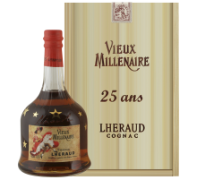 Коньяк Lheraud Cognac Vieux Millenaire в деревянном ящике, 0.7л