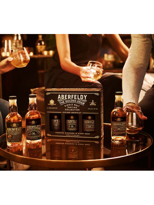 Виски шотландский Aberfeldy 12 лет в подарочной упаковке, 0.7л