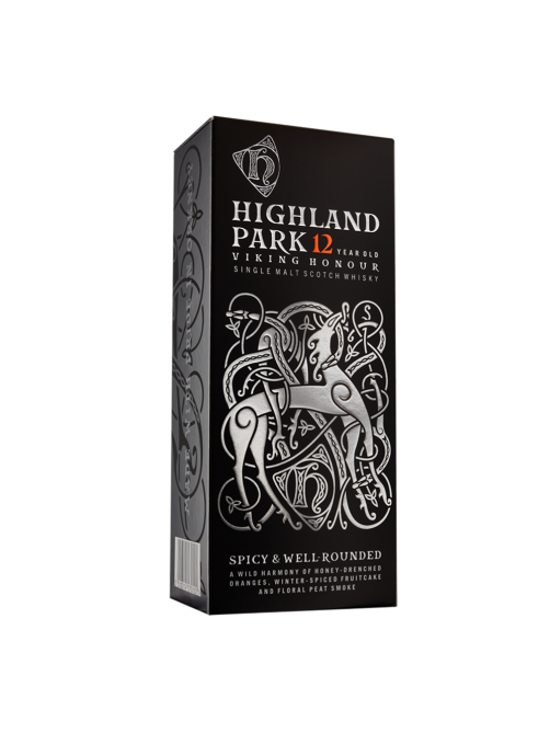 Виски шотландский Highland Park 12 лет в подарочной упаковке, 0.7л