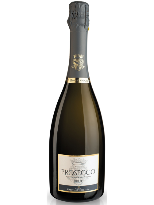 Вино игристое Conte Emo Capodilista Prosecco белое брют, 0.75л