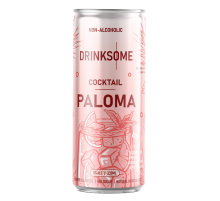 Напиток безалкогольный Drinksome Cocktail Paloma Коктейль Палома газированный, 330мл