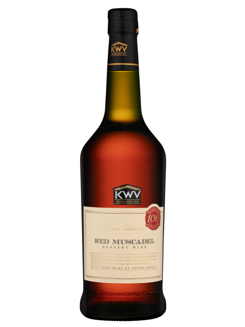 Вино ликерное KWV Classic Cape Red Muscadel красное сладкое, 0.75л