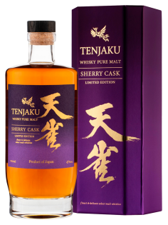 Виски японский Tenjaku Sherry Cask в подарочной упаковке, 0.7л