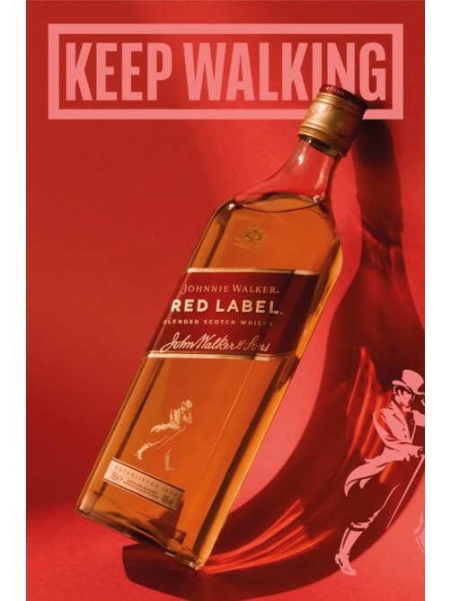 Виски шотландский Johnnie Walker Red Label, 0.7л
