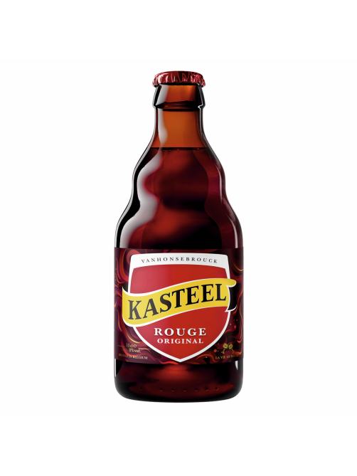 Пивной напиток Kasteel Van Honsebrouck Rougue Эль вишневый темный, 0.33л