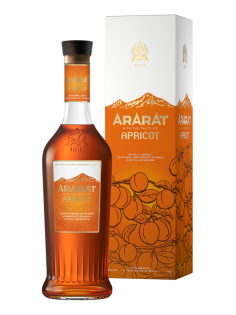 Напиток спиртной Арарат Apricot на основе коньяка со вкусом абрикоса, 0.5л